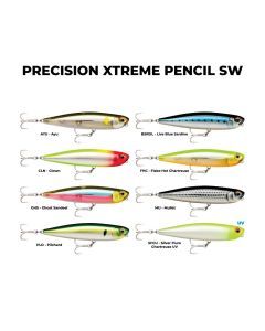11cm Rapala Precision Xtreme Pencil Topwater Fishing Lure