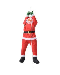 Christmas Santa Pendant Ladder Rope Climbing Santa
