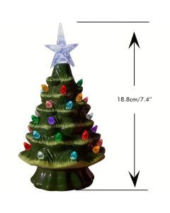 Radiant Glows: Ceramic Christmas Tree Magic