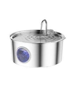 Pet Feeder Dog Water Fountain Stainless Steel