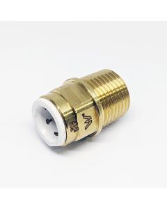 John Guest 12mm Male Brass Adaptor (WM) - NC2771