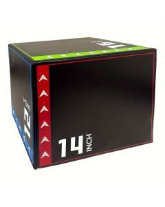 Versatile 3-in-1 Jump Box & Fitness Step(Black)