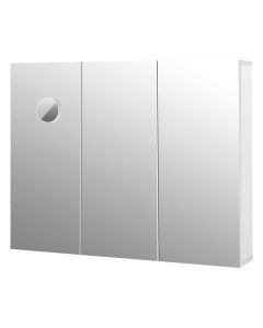 Levede Bathroom Mirror Storage Cabinet Vanity Mirror Makeup Wall Mounted 90x72cm