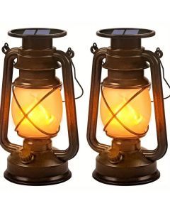 Solar Vintage Horse Lantern (2PCS)