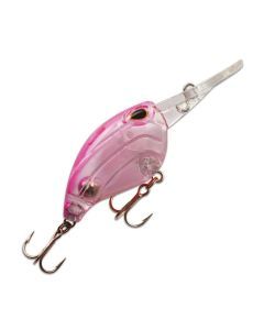 38mm Gomoku Crank Floating Hard Body Fishing Lure - Clear Pink