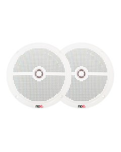 NCE 6.5-INCH WHITE SLIMLINE OUTDOOR SPEAKERS