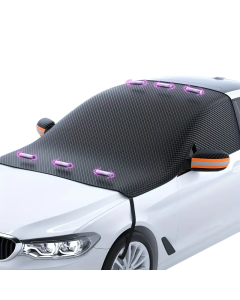 Premium Car Snow Cover - Magnetic Front Windshield Sunshade