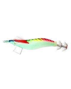 Surecatch Suresquid Rainbow - Cloth Squid Jig Lure 3.5gram Tournament Grade