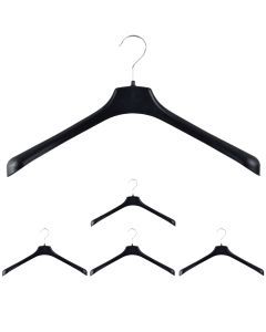 5x 460mm Heavy Duty Jacket Hangers - Commercial Clothes/Coats Holder (R51L)