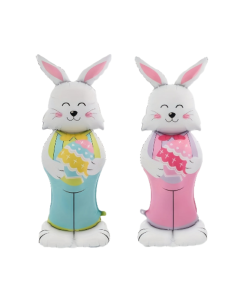 Set of 2 Giant 150cm Standing Rabbit Balloons