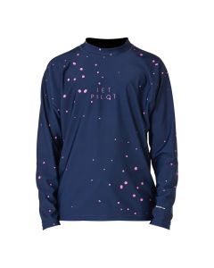 Jet Pilot Rashie Youth Ls Hydro Navy