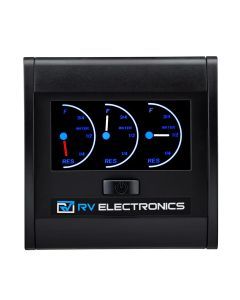 RV Electronics Standard RV LCD Water Level Indicator - Triple Tank