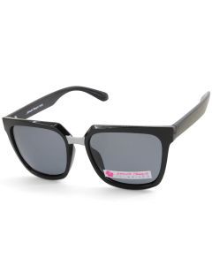 North Beach Maya 70556 Black Gloss/Grey Polarised Womens Sunglasses