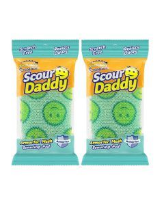 Scrub Daddy Essentials Scour - Green x2