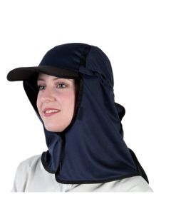 Uveto Kalahari Cotton UV Legionnaire Hat and Neck Shade - Navy Blue