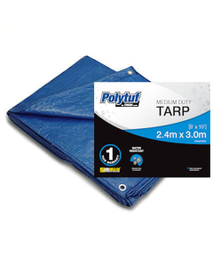 Polytuf  Medium Duty TARP Blue 2.4x3.0m (8'x10')