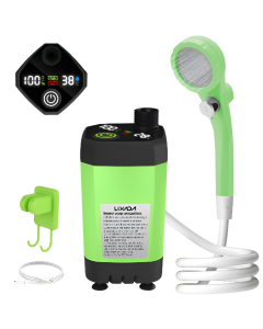 Portable Camping Shower Kit with Digital Display
