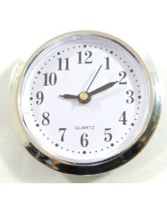Wall Clock Silver 6cm