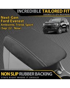 Ford Next-Gen Everest Ambiente, Trend & Sport Neoprene Console Lid