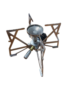 Butterfly Folding Gas Stove Silver