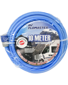 RV Flomaster 12mm Food Grade Hose with Connectors 10m
