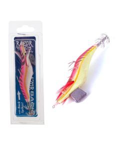 Jarvis Walker Size 3.0 Lumo Pink Razorback Squid Jig Lure
