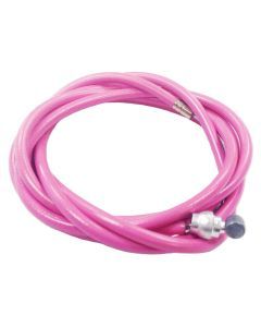 DRS BMX 1.6mm x 1500mm Old School Brake Cable Housing (Pink)