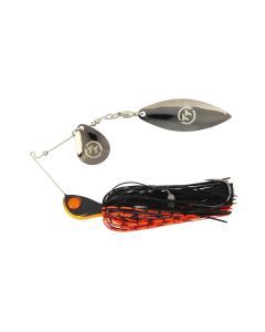 TT Lures 1/2oz Vortex+ Spinnerbait Fishing Lure - ORANGE NIGHTMARE