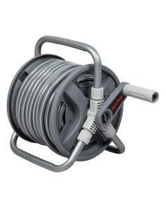 Traderight Water Hose Reel Holder 1/2'' X 20m Garden Watering Home Car Washing