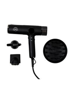 H2D Pro Dynamic Ionic Hair Dryer in Black (2000W Dual Voltage for Travel)