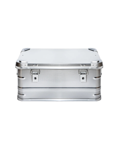Heavy-Duty Aluminum Alloy Outdoor Storage Box 30L Silver
