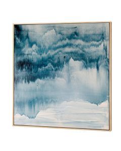 Yezi  Wall Art Canvas Modern Abstract 80×80cm Framed Artwork Home Office Decor