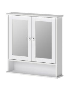 Levede Bathroom Mirror Cabinet Storage Toilet Cupboard Wall Mounted Shelves