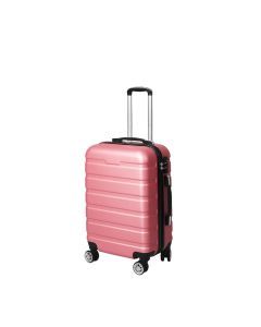 Slimbridge 24"Luggage Case Suitcase Travel Packing TSA Lock Hard Shell Rose Gold