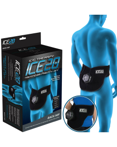 ICE 20 Back/Hip Compression Therapy Wrap - Cold Pain Relief