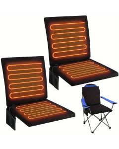 Portable Heated Foldable Seat Cushion with USB Power