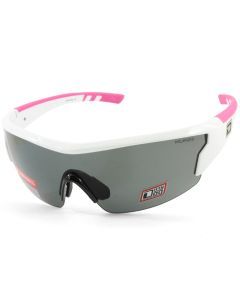 Dirty Dog Sport Wix Shiny White Pink/Grey Women's Cycling Sunglasses