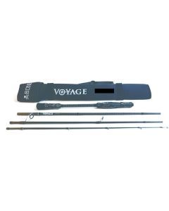 6'5 Bone Voyage 8-16lb 4 Piece Baitcaster Travel Rod