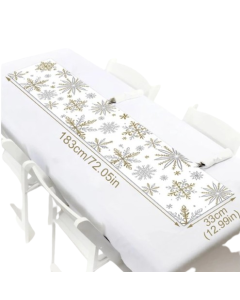 Merry Christmas Table Runner - Festive Season Decoration