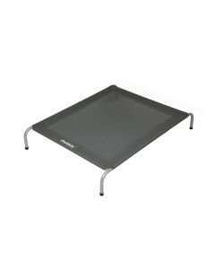 Pawz Elevated Trampoline Pet Bed Dog Puppy Raised Heavy Duty Medium Grey