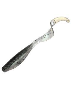 Zman 3 Pack of 7 Inch Streakz Curly Tailz Soft Plastic Lures - SMOKY SHAD