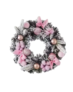 Christmas Snowflake Wreath Holiday Decoration