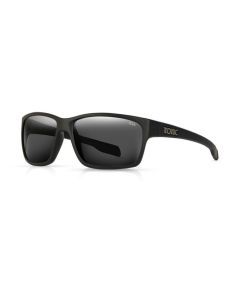 Tonic Titan Oversized Sunglasses - Glass Grey Photochromic Lens with Black Frame