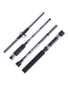 7ft Jarvis Walker Pro Hunter 1-4kg Supertip Rod with Solid Glass Tip -2 Pce Spin