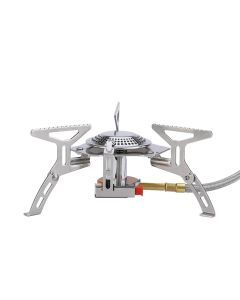 Portable Split Gas Stove 3000W Silver