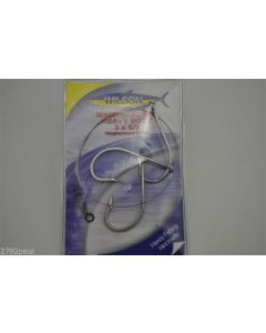 Wilson Heavy Duty Mackerel Fishing Rig 3x6/0 Hook-Set Up-69lb Single Strand Wire