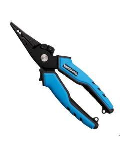 Shimano 7.5 Inch Alloy Split Ring Pliers with Stainless Steel Cutter