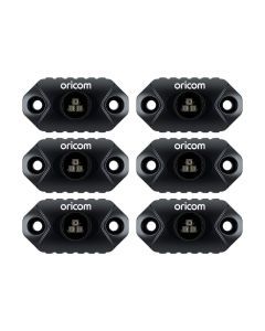 Oricom App Controlled LED Rock Light 6 Pack RGB
