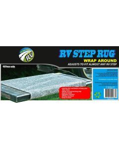 On the Road RV Wrap around Step rug - Grey