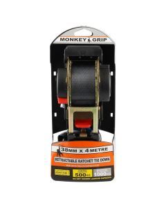 Monkey grip tie down auto 38mm x 4m